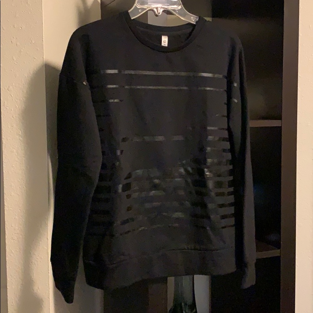 Fabletics black sweater size M